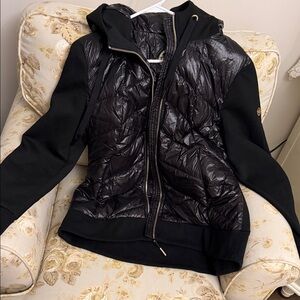 Michael Kors Black Quilted Puffer Jacket